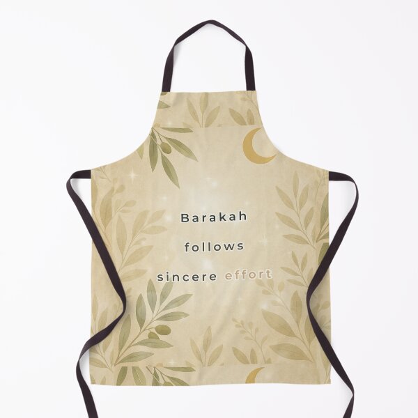 Item preview, Barakah Follows Sincere Effort – Islamic Motivation Quote Art designed and sold by BlessedStudio31.