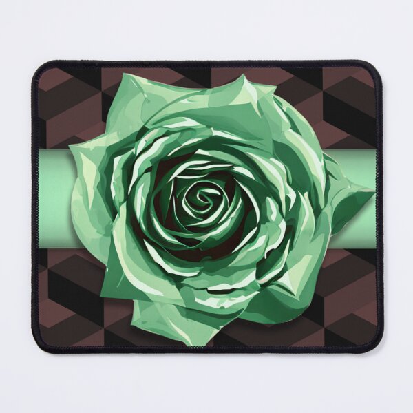 Aperçu de l'œuvre Collier ras-de-cou rose néon géométrique rétro vert violet avec pendentif rose néon créée et vendue par TackyTime.