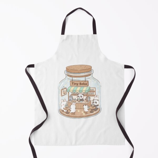 Item preview, Boba shop tiny terrarium cottagecore aesthetic kawaii cute designed and sold by CheeseBlueprint.
