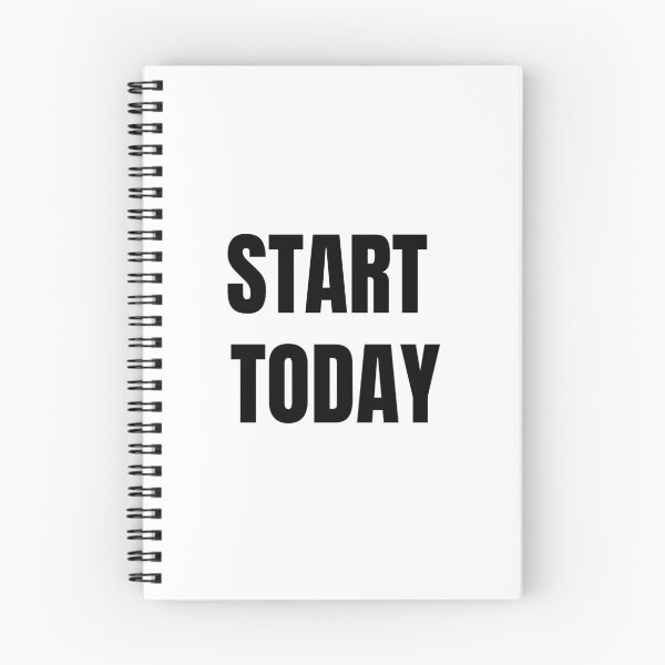 Item preview, Start Today Motivational design designed and sold by IronMindStudio.