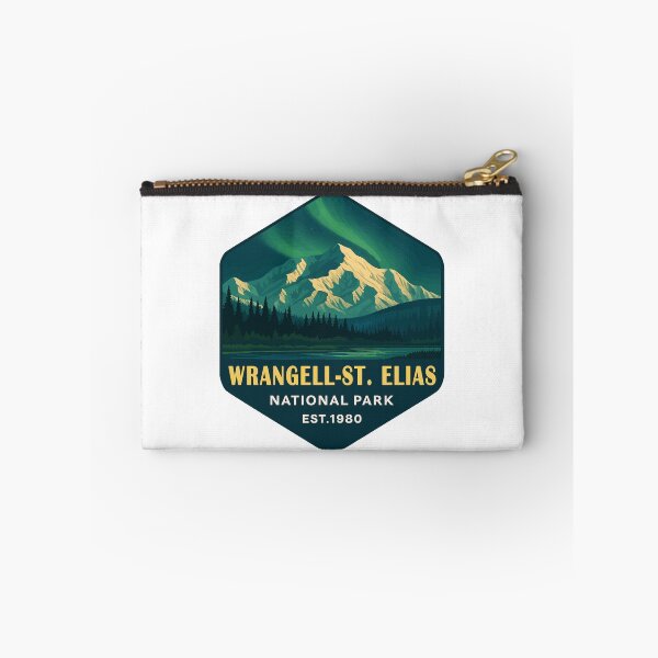 Item preview, Wrangell–St. Elias Alaska Mountain Sticker designed and sold by Ismeal Von.
