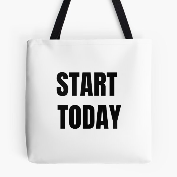 Item preview, Start Today Motivational design designed and sold by IronMindStudio.