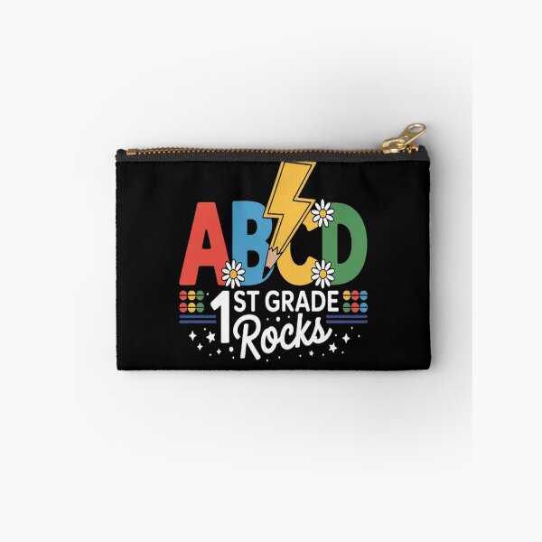 Item preview, 1st Grade Rocks ABCD Back To School Rock Teachers designed and sold by CottonCandyPrin.