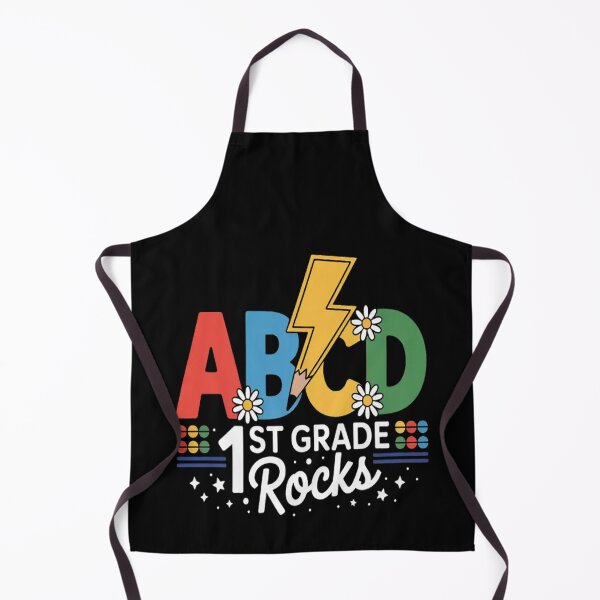 Item preview, 1st Grade Rocks ABCD Back To School Rock Teachers designed and sold by CottonCandyPrin.