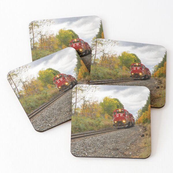 Item preview, Train Through Mountsberg Autumn designed and sold by jrtwynam.