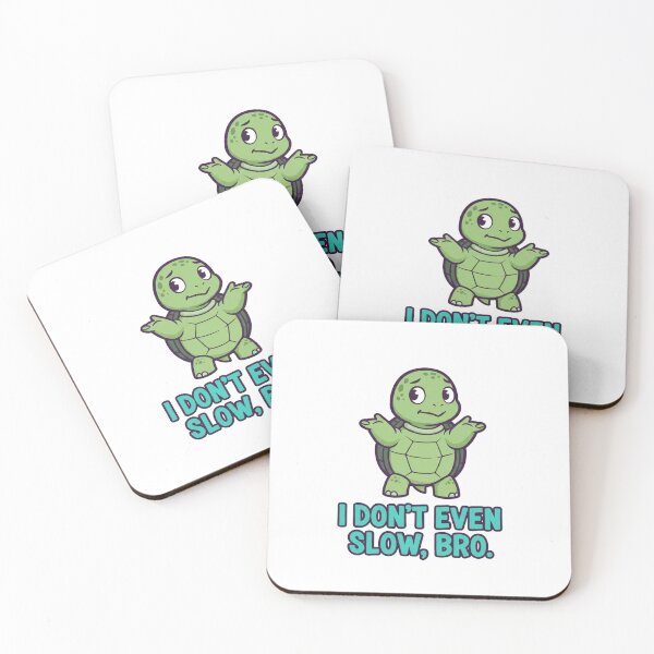 Item preview, The Fastest Turtle: I Don't Even Slow Bro Humor designed and sold by Dragon's Ascent.