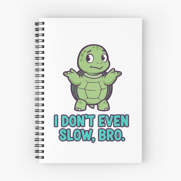 Item preview, The Fastest Turtle: I Don't Even Slow Bro Humor designed and sold by Dragon's Ascent.