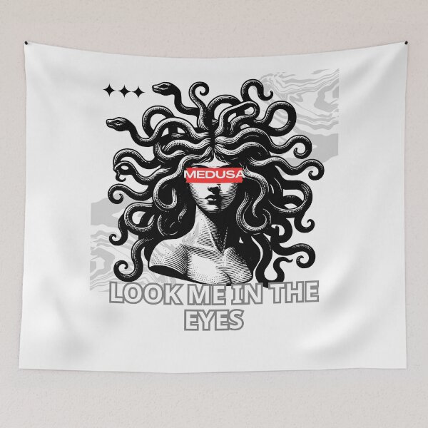 Item preview, MEDUSA : Look Me In The Eyes . designed and sold by Anime-Clothes1.