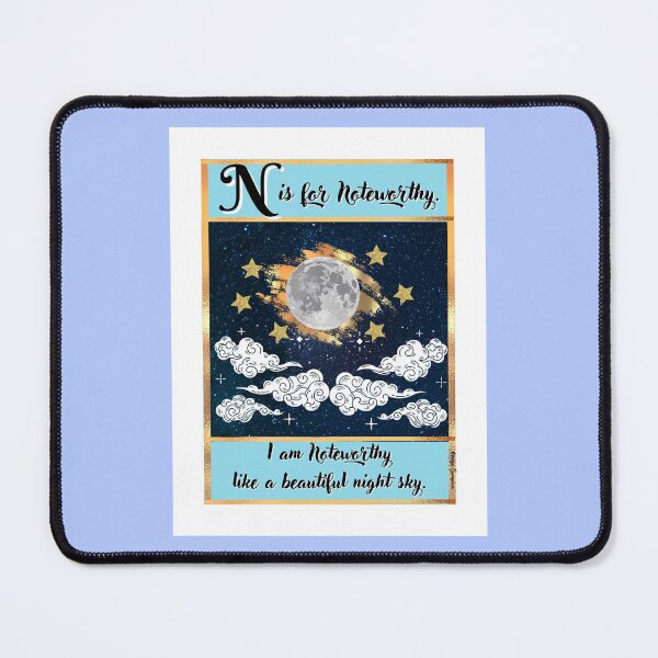 Item preview, N is for Noteworthy designed and sold by artbyomega.