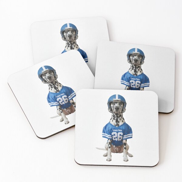 Item preview, Dog with football helmet, football team shirt, designed and sold by PetPeter.