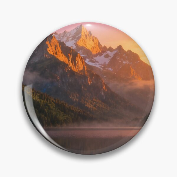 Item preview, Nature,Golden Dawn Over Silent Peaks designed and sold by RJ2525.