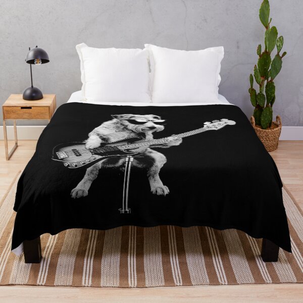 Item preview, Rock Dog Playing Guitar designed and sold by AdelinaPi.