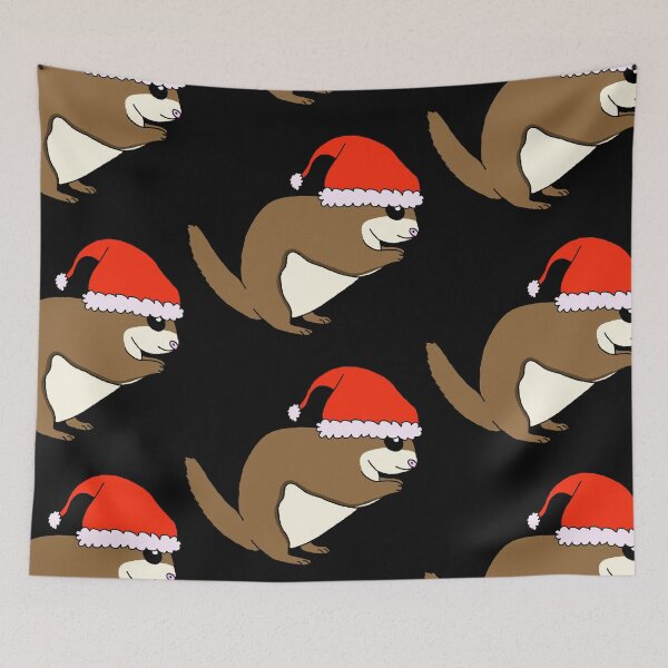 Item preview, Christmas Flying Squirrel designed and sold by Leapingdoe.