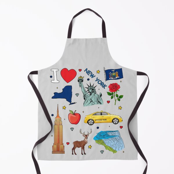 Item preview, I Love New York - Iconic Landmarks and Symbols Design designed and sold by mashmosh.