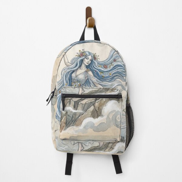 Item preview, Slavic Vila creature of folklore watercolor artwork illustration designed and sold by Vintage Designs +.