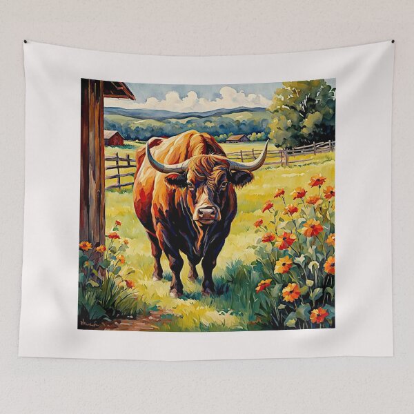 Item preview, Powerful Limousin bull#3 designed and sold by Helios Be. Lavsh.