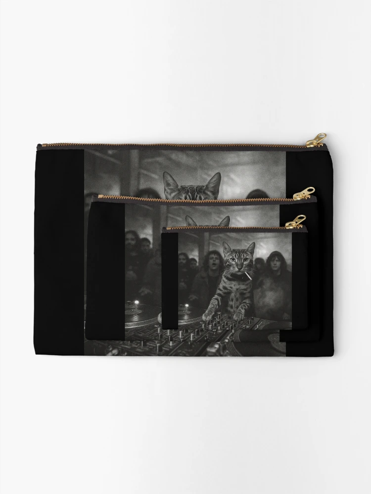 Thumbnail 2 of 4, Zipper Pouch, Bengal Rave designed and sold by Stefan Slater.