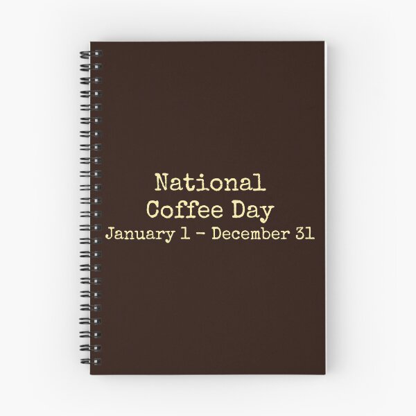 Item preview, National Coffee Day January 1 - December 31 designed and sold by DemureArtsy.