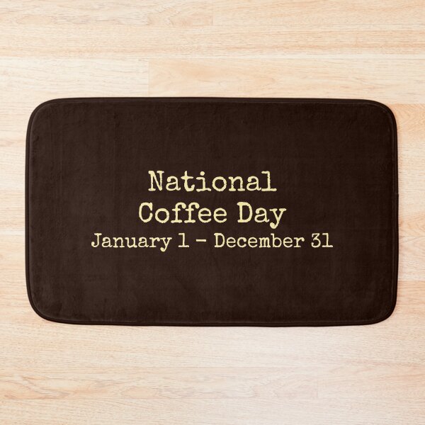 Item preview, National Coffee Day January 1 - December 31 designed and sold by DemureArtsy.