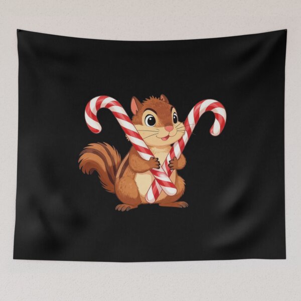 Item preview, Chipmunk Candy Cane Collector designed and sold by Aetheriswork.