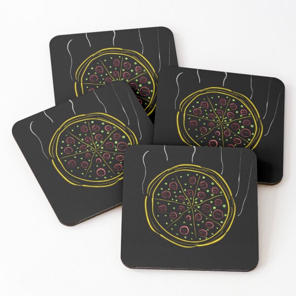 Item preview, Glowdough Pizza designed and sold by Seemly's Dose of Neon.