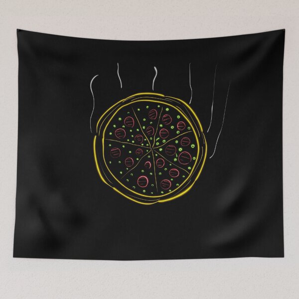 Item preview, Glowdough Pizza designed and sold by Seemly's Dose of Neon.