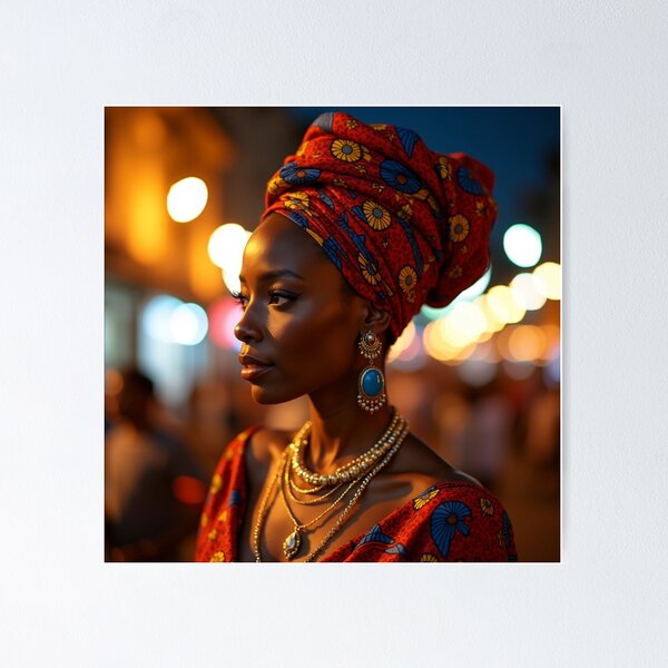Artikelvorschau, Lebendige afrikanische Eleganz entworfen und verkauft von Pulse Of Africa.