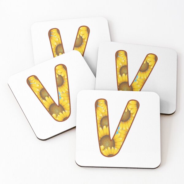 Item preview, Letters, flowers,V designed and sold by Sujinthaiart.