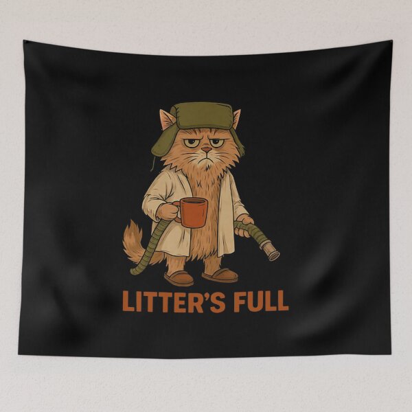 Item preview, Litter’s Full designed and sold by feltsjessie.