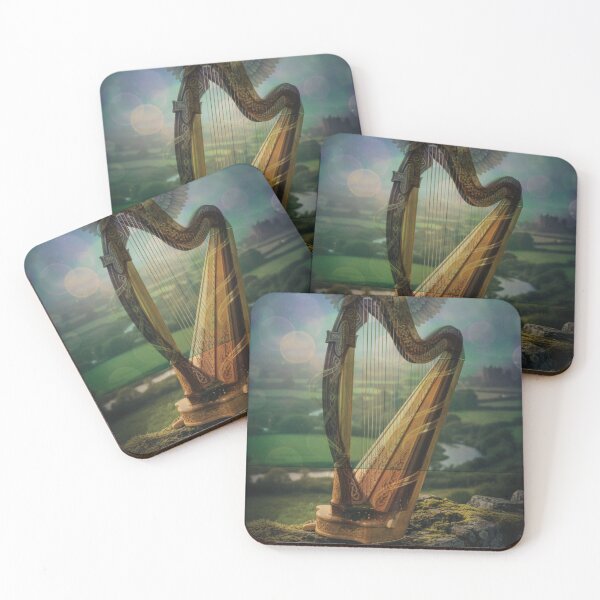 Item preview, Heavenly Irish Harp designed and sold by Karen Persephone .