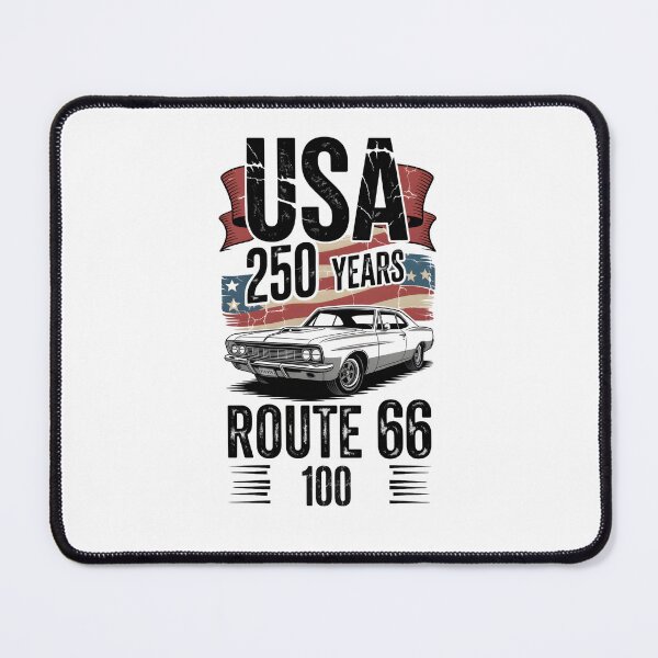 Item preview,  Classic Car - 100 Years of Route 66 and 250 Years of USA  Anniversaries  designed and sold by MimsTees.