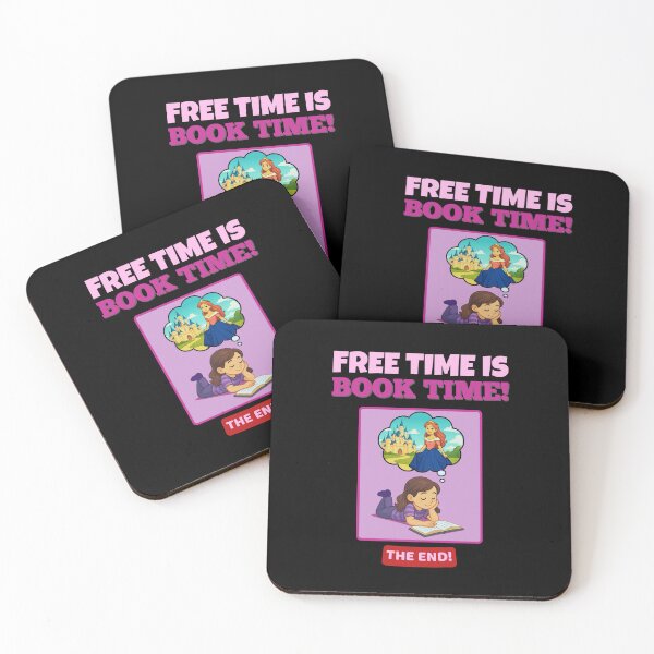 Item preview, Free Time Is Book Time! | Dreamy Reading Design with Princess & Castle Thought Bubble designed and sold by Manic Merch Designs.