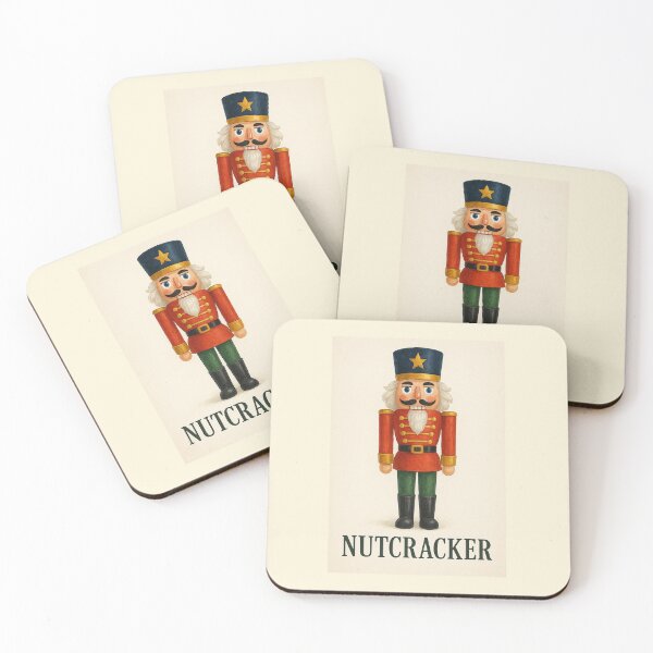 Item preview, Classic German Nutcracker — Vintage Christmas Wooden Soldier designed and sold by Novel Works Studio.