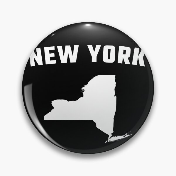 Item preview, New York State Map Silhouette - Retro Distressed NY Pride Tee designed and sold by mashmosh.