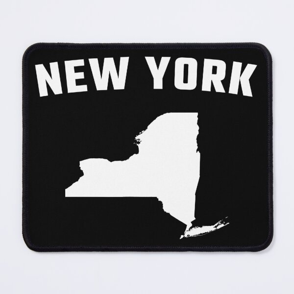 Item preview, New York State Map Silhouette - Retro Distressed NY Pride Tee designed and sold by mashmosh.