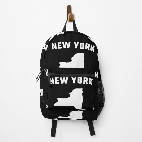 Item preview, New York State Map Silhouette - Retro Distressed NY Pride Tee designed and sold by mashmosh.