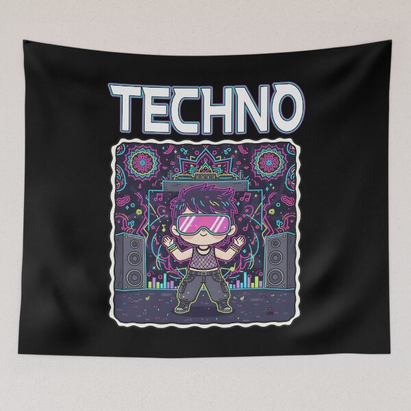 Item preview, TECHNO MUSIC DJ Producer Musician Mixing Mixer Remixed Techno Music Fans PsyTrance Drum & Bass Jungle designed and sold by Jt41.