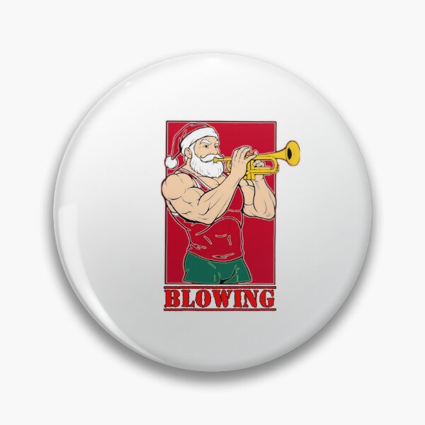 Item preview, Santa​ Blowing​ designed and sold by DigitalArtTK.