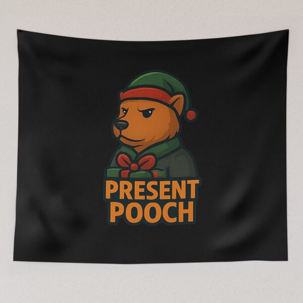 Item preview, Present Pooch designed and sold by okiiskandarart.