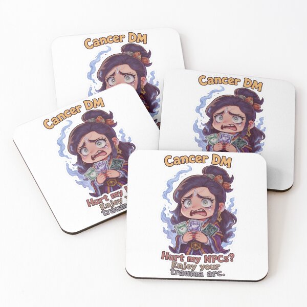 Item preview, Cancer DM Sticker – Funny DnD Zodiac Dungeon Master Design designed and sold by RpgTools.