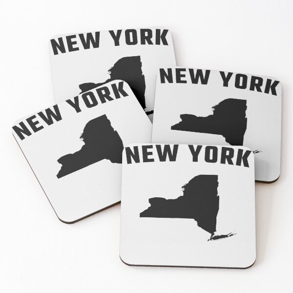 Item preview, Bold New York State Outline - Classic NY Pride Gift designed and sold by mashmosh.