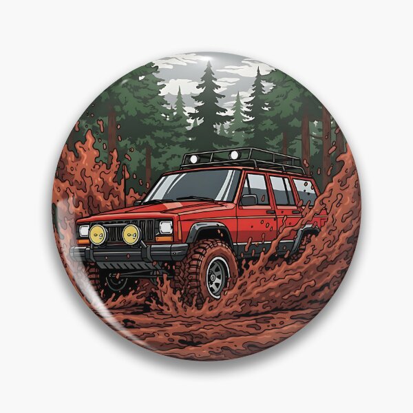 Item preview, 4x4 Off-Road Cherokee XJ Mudding designed and sold by Off-Road-Zone.