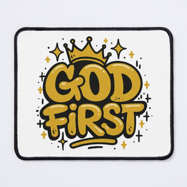 Item preview, God First – Golden Faith. Religious design. All religions. designed and sold by HAAR00.