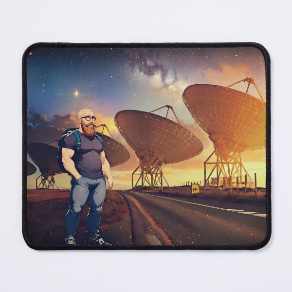 Item preview, Man observing satellite dishes designed and sold by solomonpi.