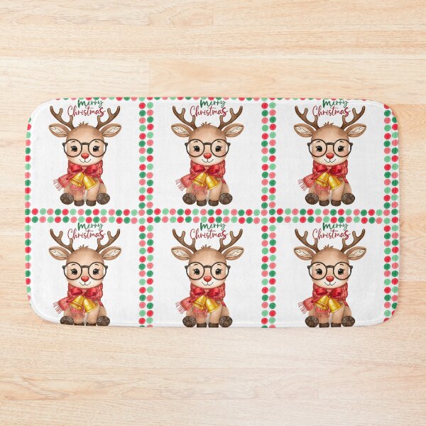 Item preview, CUTE RENDEER READY FOR CHRISTMAS designed and sold by Max & Jacob Publishing.