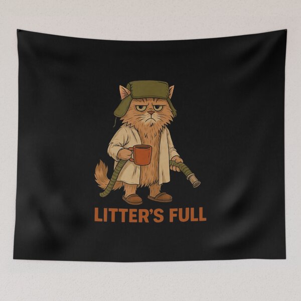 Item preview, Litter’s Full designed and sold by carolinejbarnes.