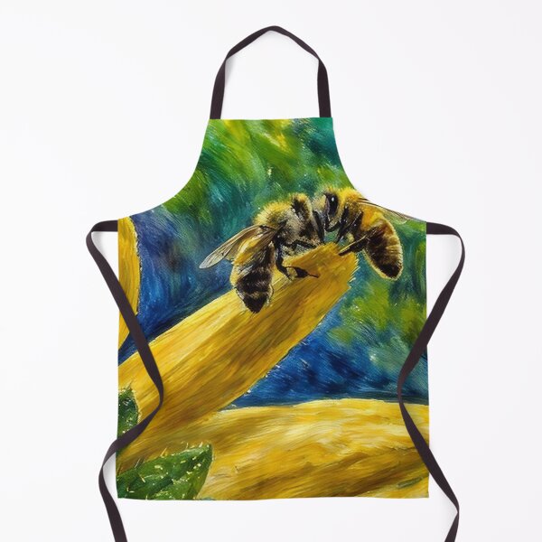 Artikelvorschau, Honigbienen und gelbe Blüten entworfen und verkauft von tomorrowsart.