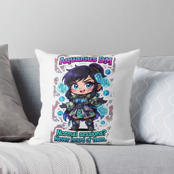 Item preview, Aquarius DM Sticker – Funny DnD Zodiac Dungeon Master Design designed and sold by RpgTools.