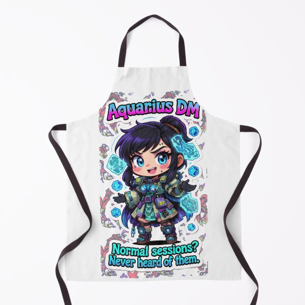 Item preview, Aquarius DM Sticker – Funny DnD Zodiac Dungeon Master Design designed and sold by RpgTools.