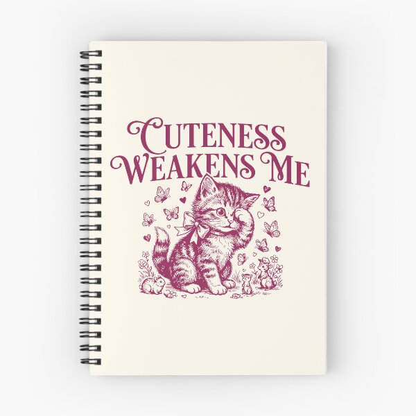 Item preview, Cuteness Weakens Me Cute Kitten Feline Lover designed and sold by Y-Vibes.